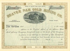 Beaver Dam Gold Mining Co.